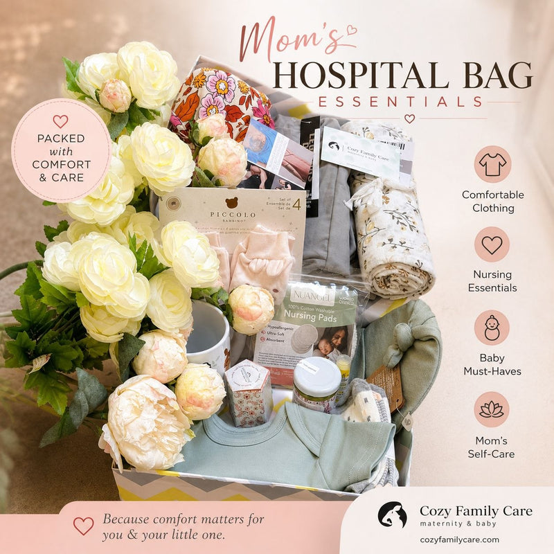 Essential Hospital Bag Checklist  For New Moms