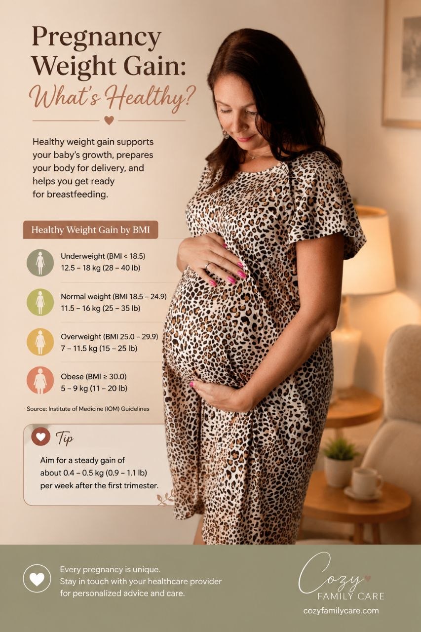 Pregnancy Weight Gain: How Much is Healthy?