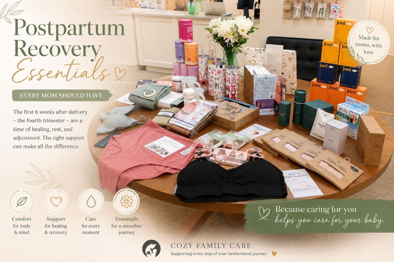 Postpartum Recovery Essentials Every Mom Should Have