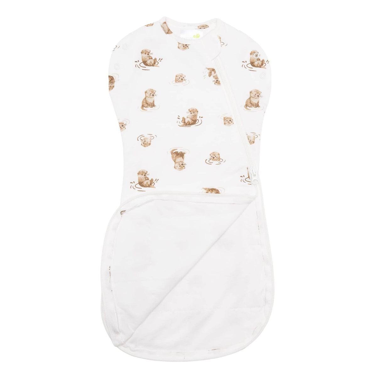 Bamboo newborn sleep sack - Otters (1.0 tog) (ETS OCTOBER)