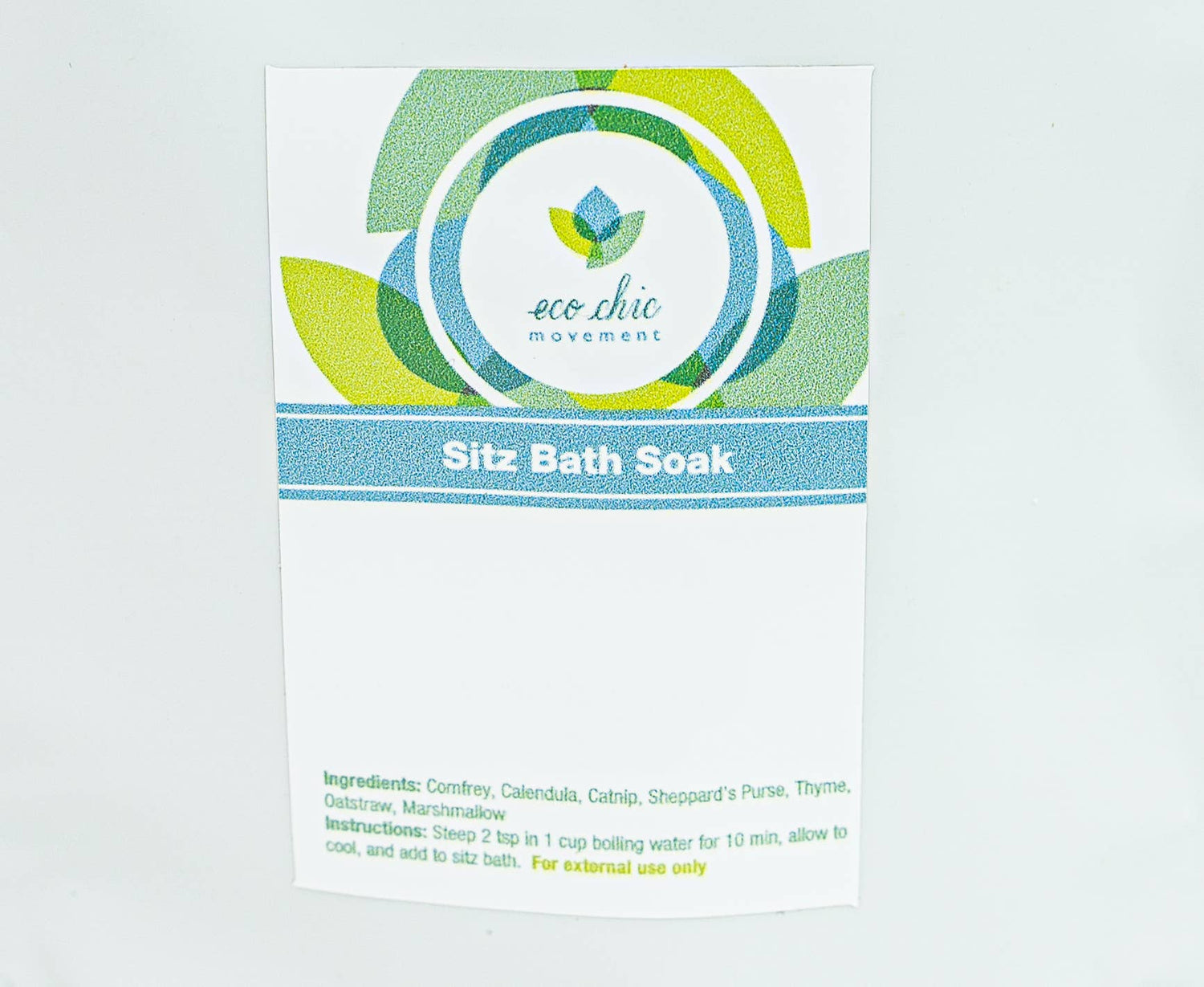 Sitz Bath Soak
