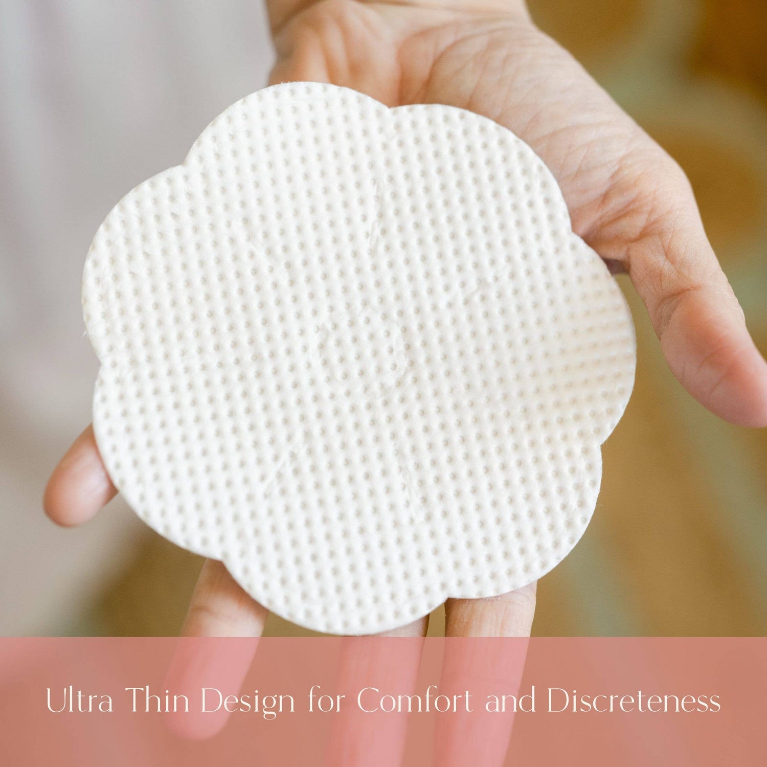 Plant Based Disposable Nursing Pads, 30 ct. Shell pattern