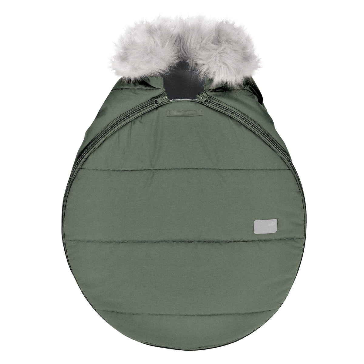 Winter car seat cover - Hunter green