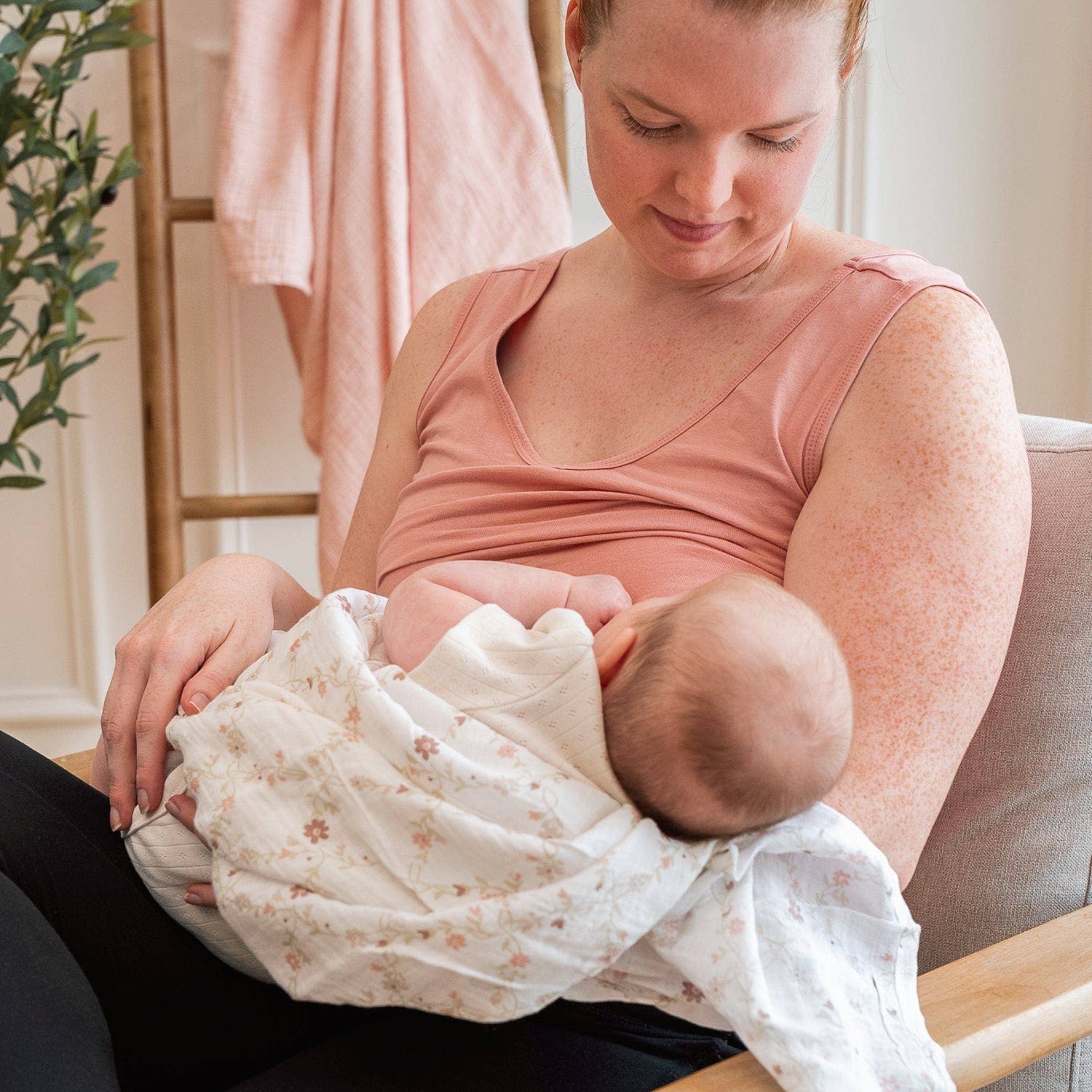Cotton muslin swaddle - Tapestry