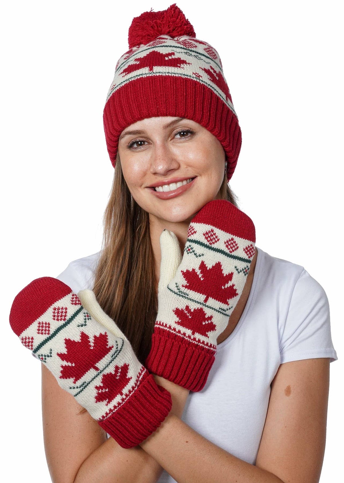 Aztek red winter beanie (WBN-44)