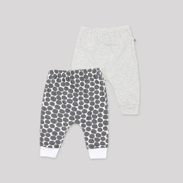 Snugabye Dream Unisex  Harem Pant - Grey set of 2