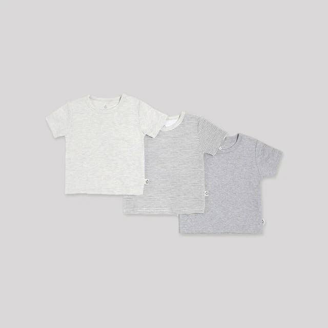 Snugabye Dream Unisex 3pk Short Sleeve T-shirt, Packaged