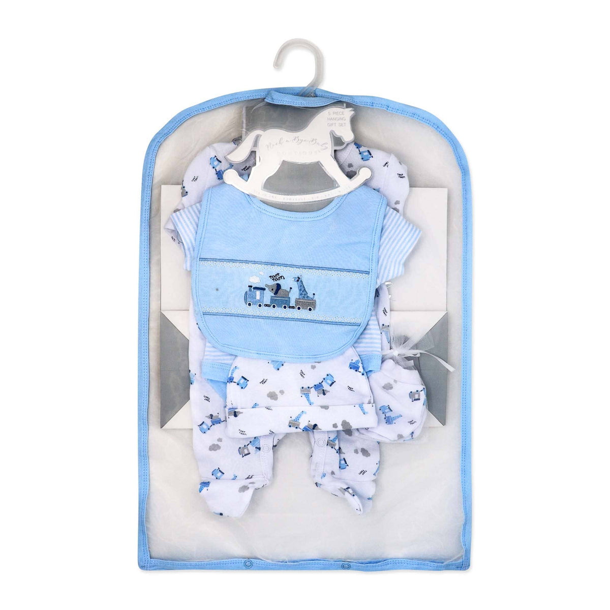 Boys 5 Piece Multipack Set-Zoo Train