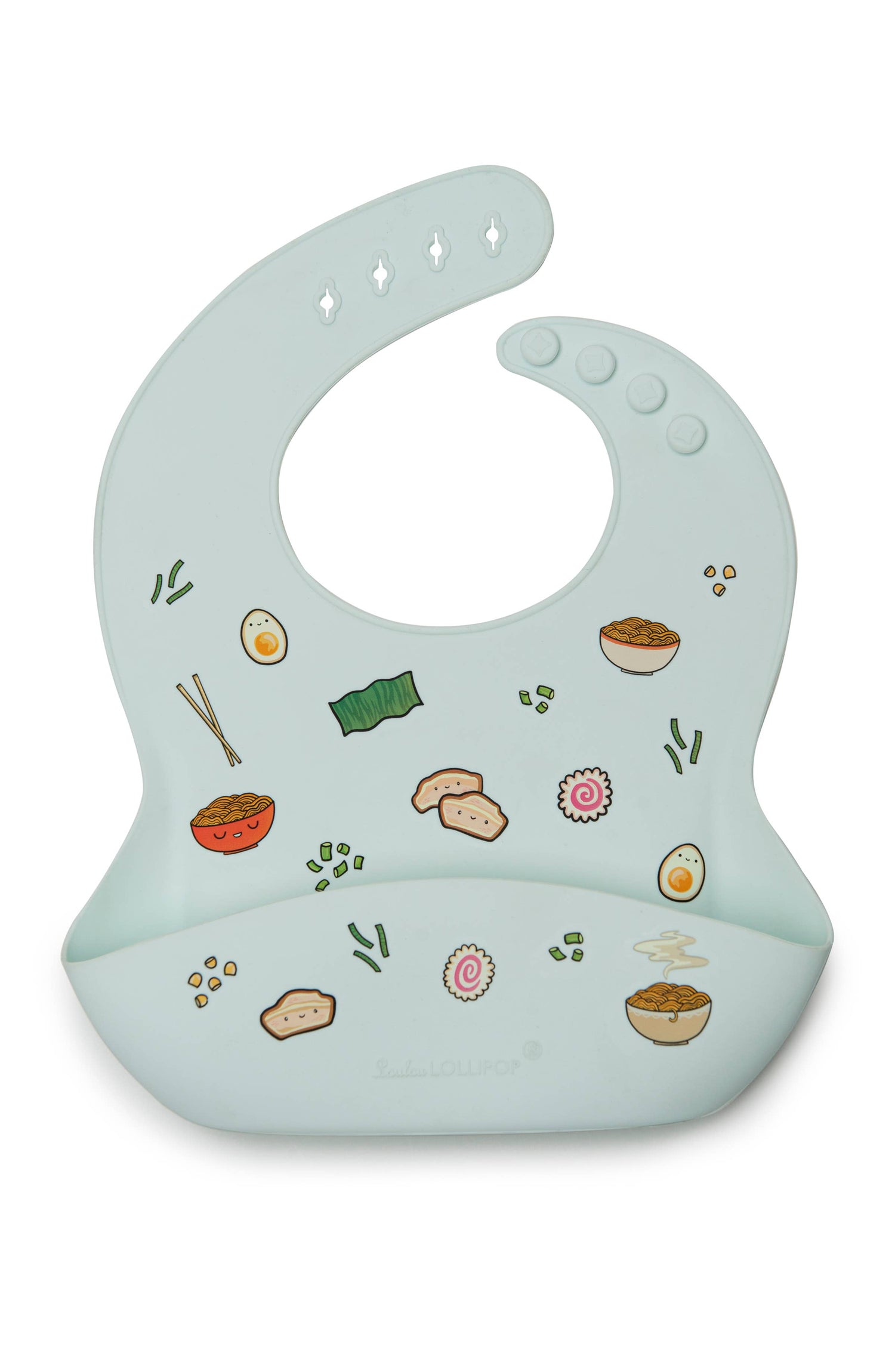 Silicone Bib Printed
