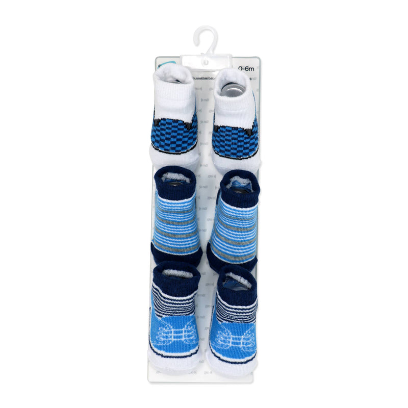 3 Pack Sneaker Socks