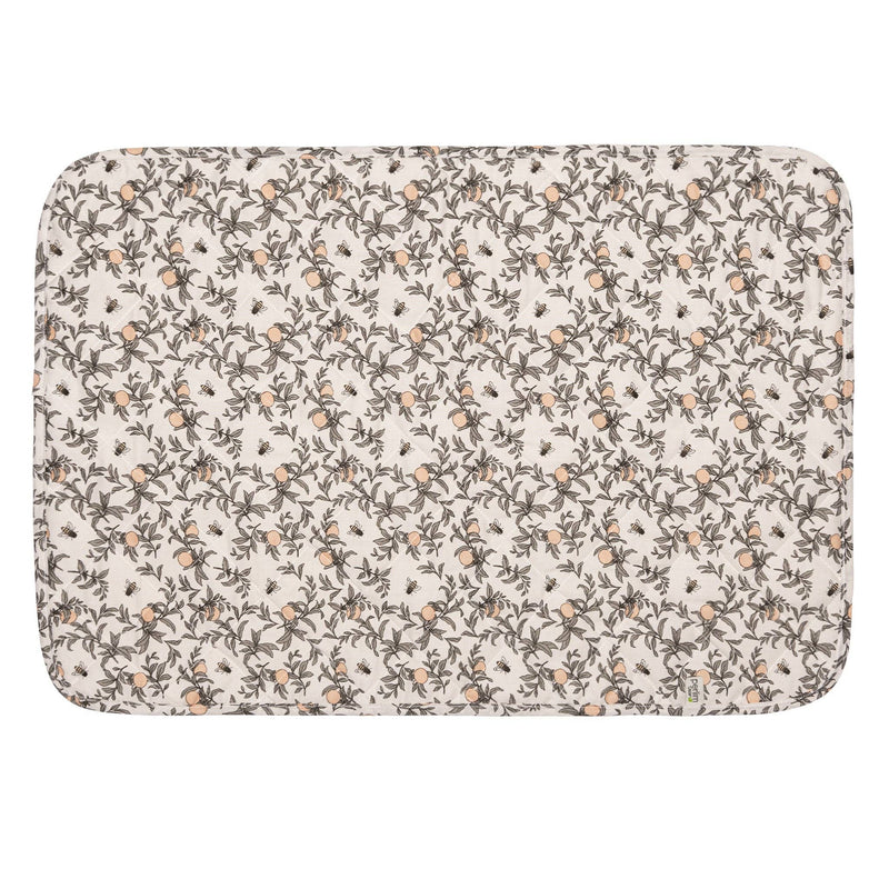 Waterproof change pad - Honeybees by Solange Pilote (16x24 inches)