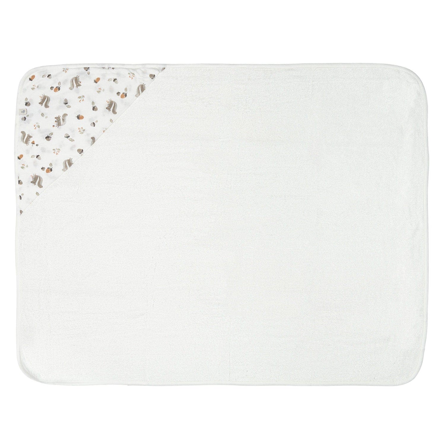 Bamboo hooded towel - Squirrels