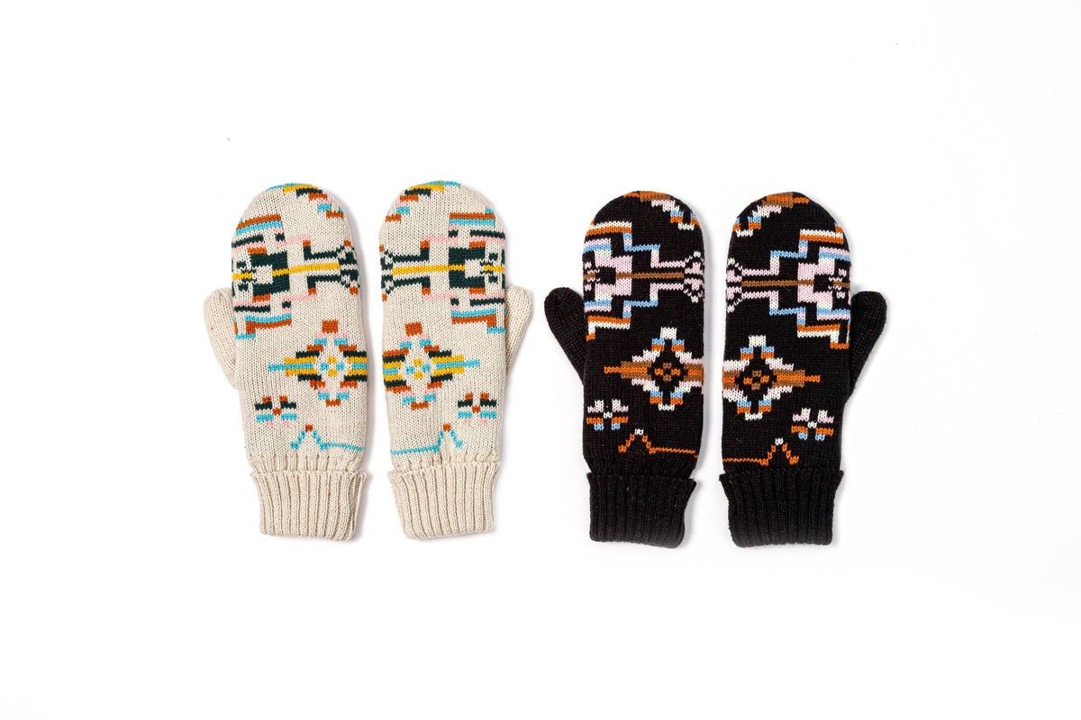 Aztek print mittens (WGLV-35)