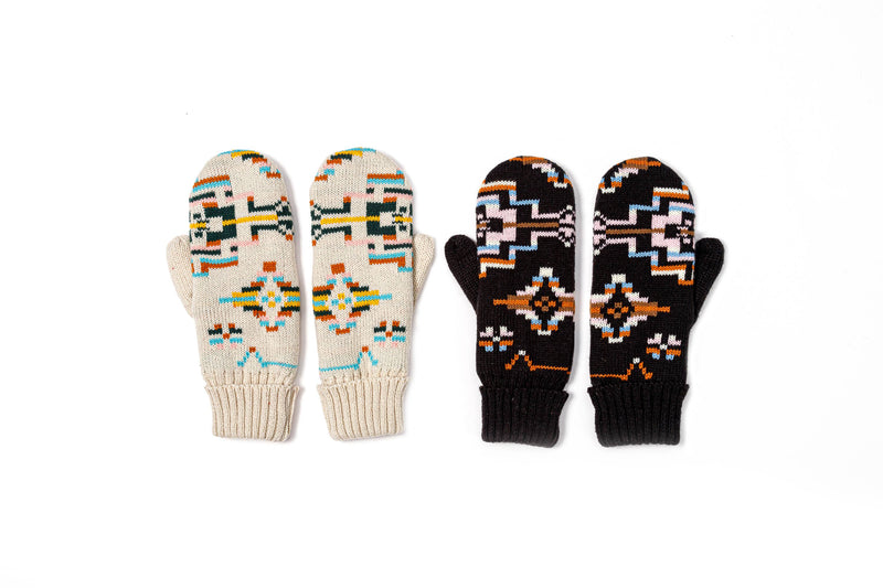 Aztek print mittens (WGLV-35)