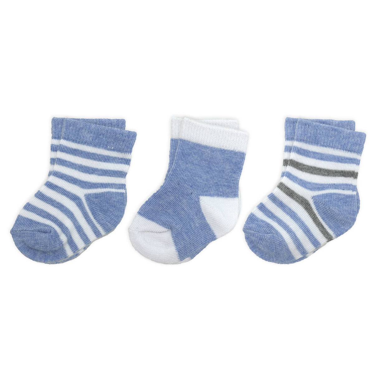 3 PACK SOCKS - STRIPES