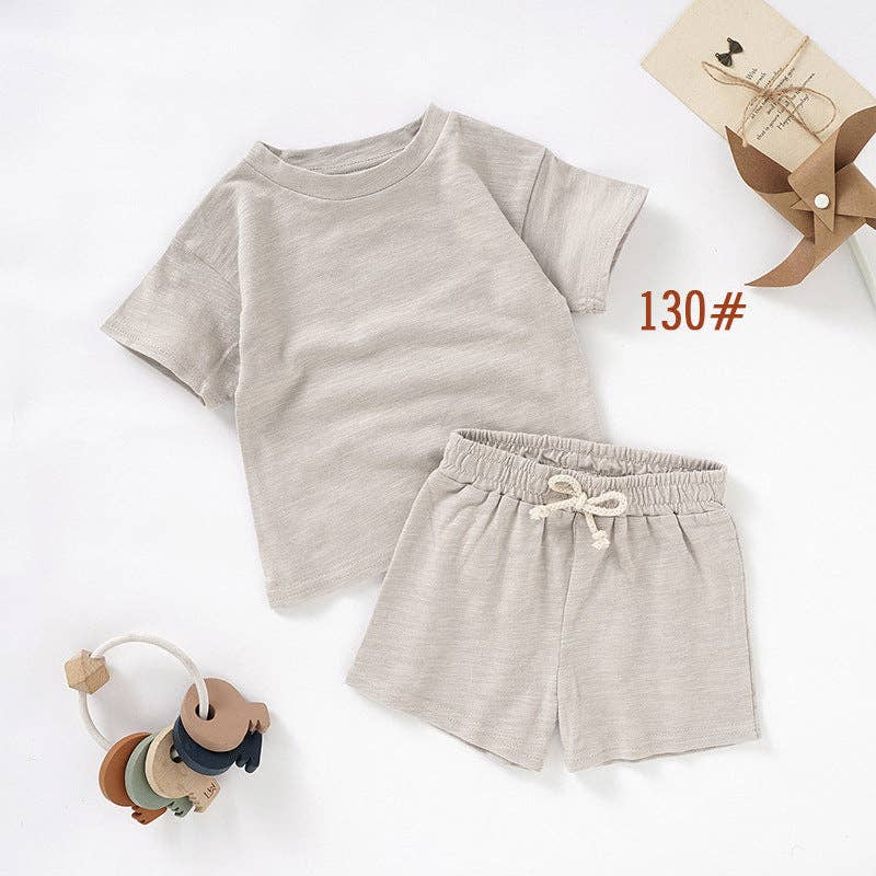Organic Cotton Baby T-Shirt Set for Infants