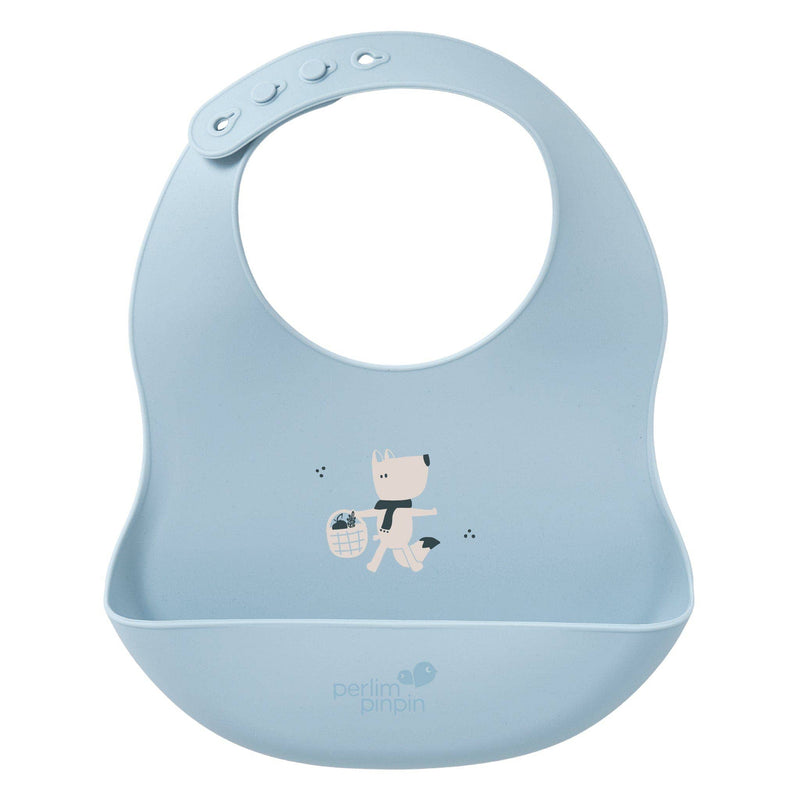 Silicone Bibs - Fox