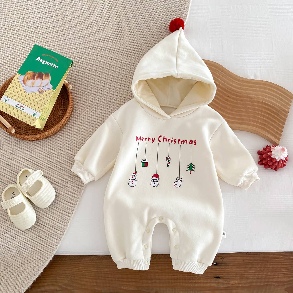 Baby Christmas Long Sleeves Romper