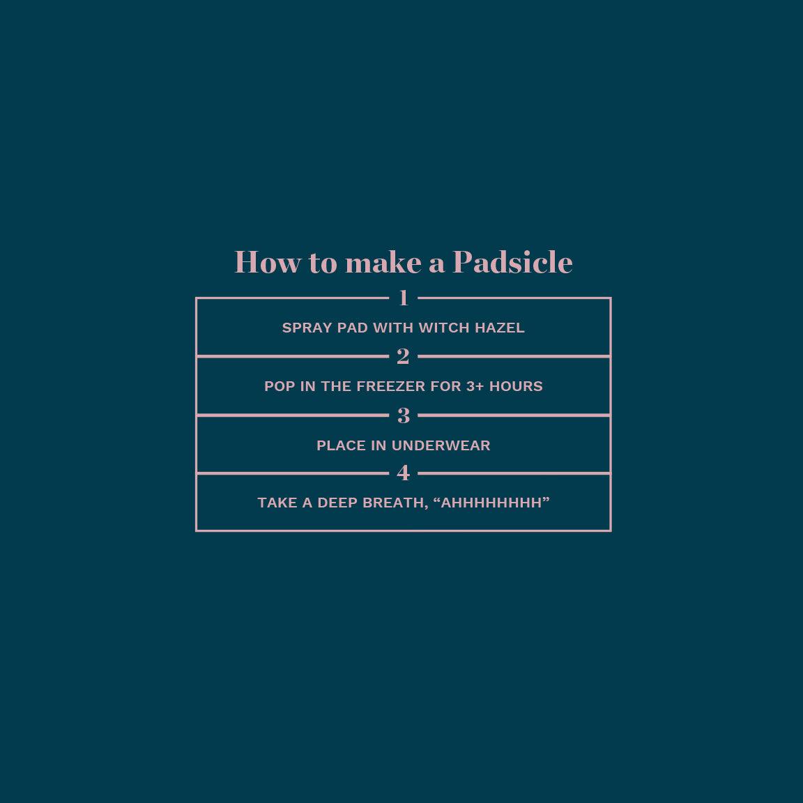 Organic Cotton Postpartum Pads