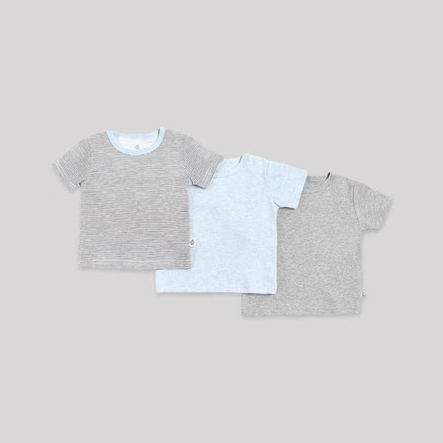Snugabye Dream Boys 3pk Short Sleeve T-shirt, Packaged