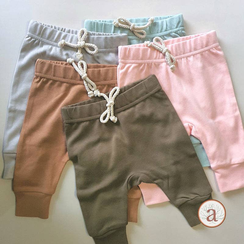 Kids Organic Cotton Casual Long Pants for Spring and Autumn