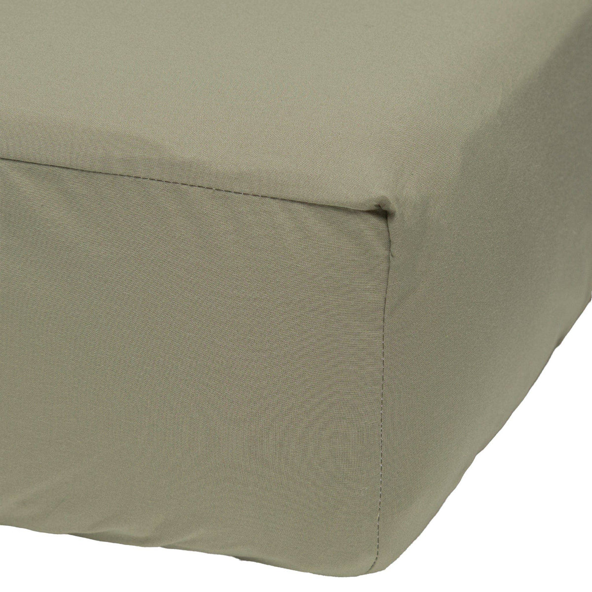Crib fitted sheet - Green