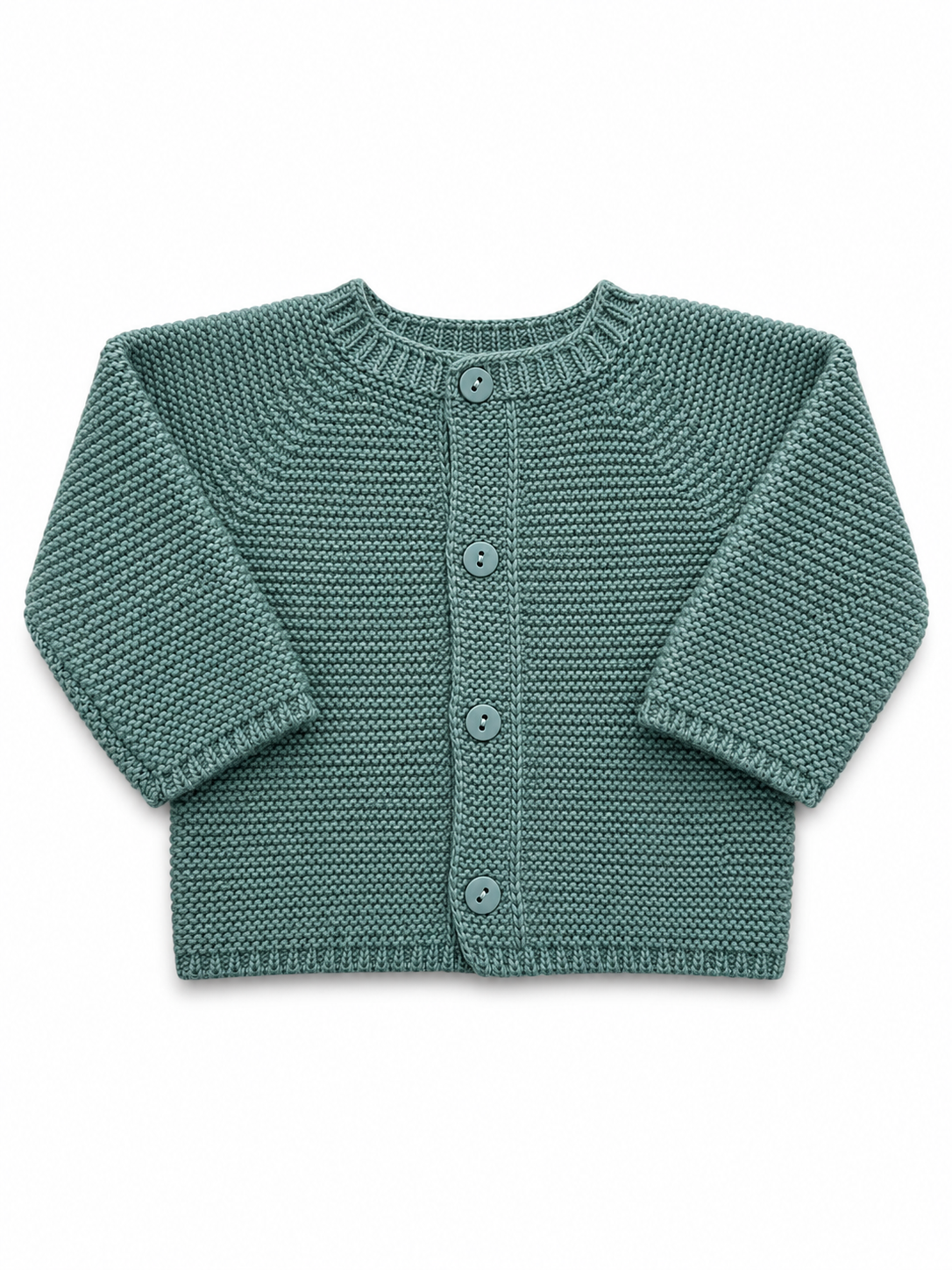 🔥 40% OFF REF:314 BABY JACKET 100% acrylic: Verde / 0-3 MONTHS (ONE SIZE)