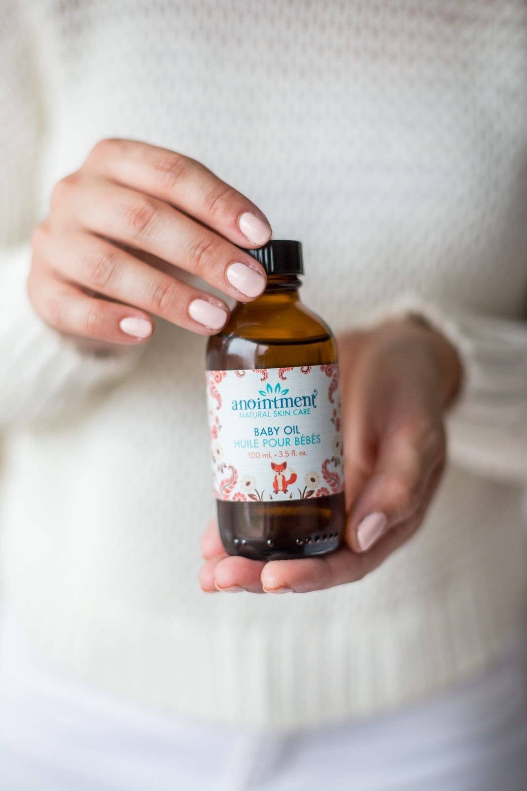 Organic Lavender Chamomile Baby Massage Oil