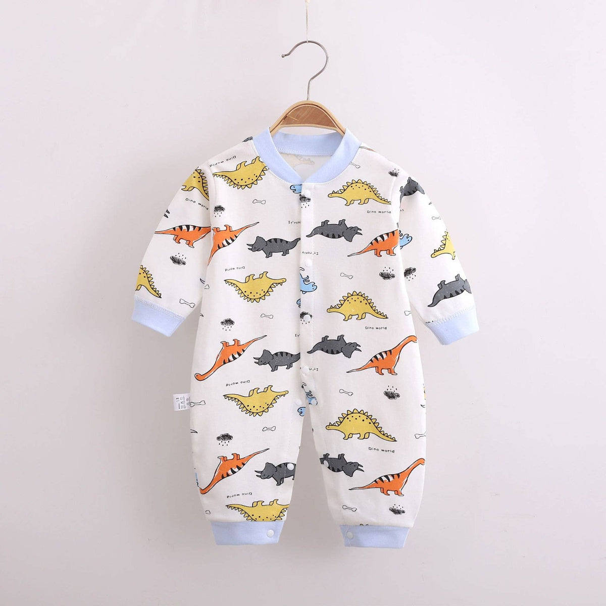 Baby Onesies Dinosaur Prints (Non PatPat) Blue