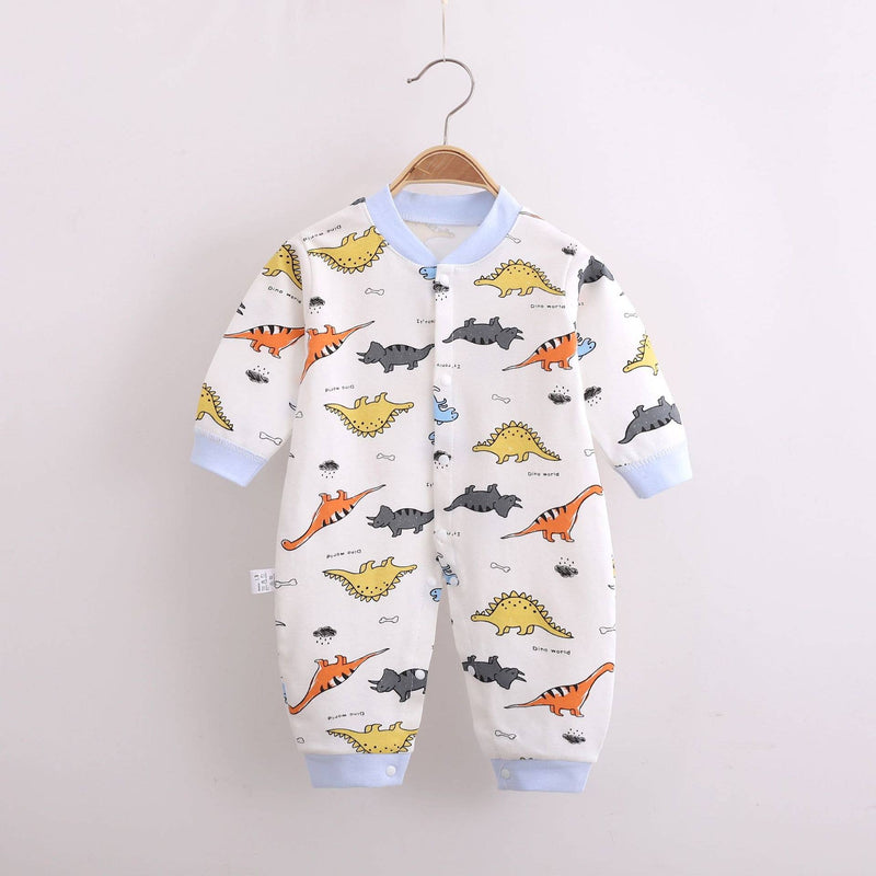 Baby Onesies Dinosaur Prints (Non PatPat) Blue