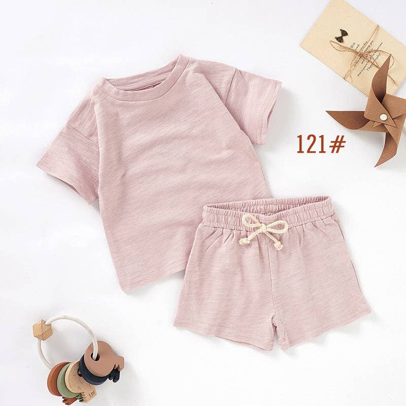 Organic Cotton Baby T-Shirt Set for Infants