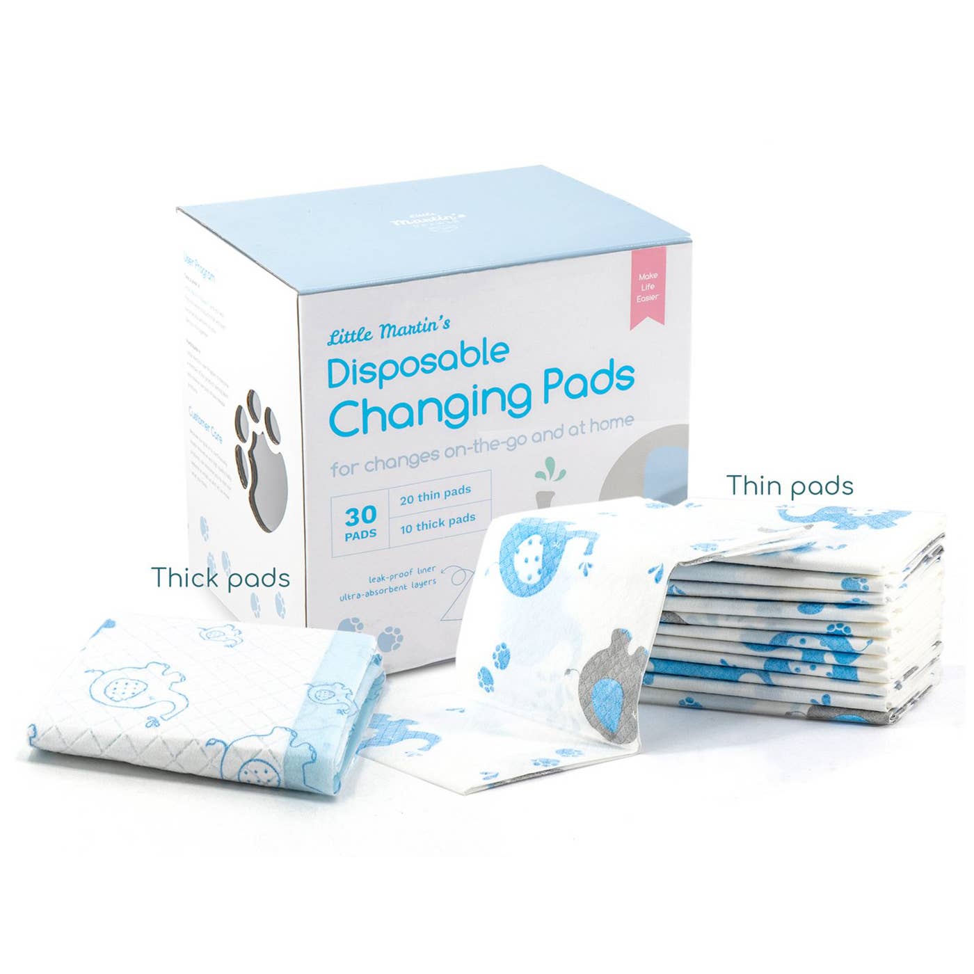 Disposable Changing Pads (30-Count)