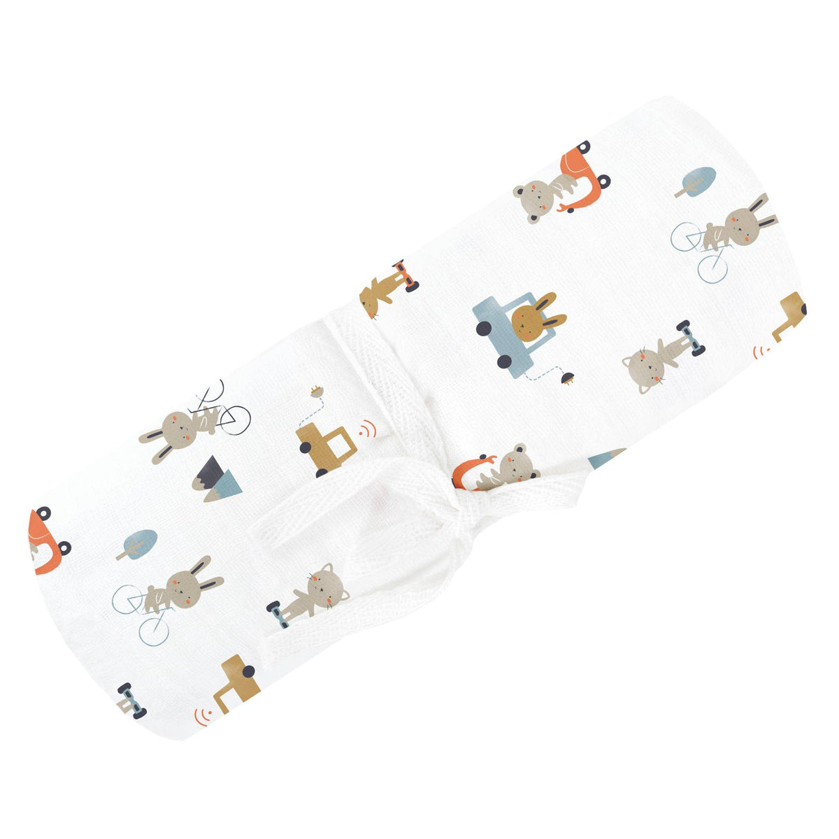 Cotton muslin swaddle - Transports