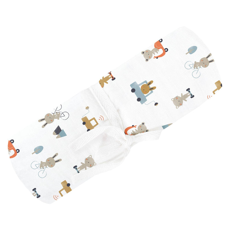 Cotton muslin swaddle - Transports