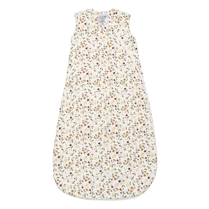 Quilted bamboo sleep sack - Floral (2.5 togs)