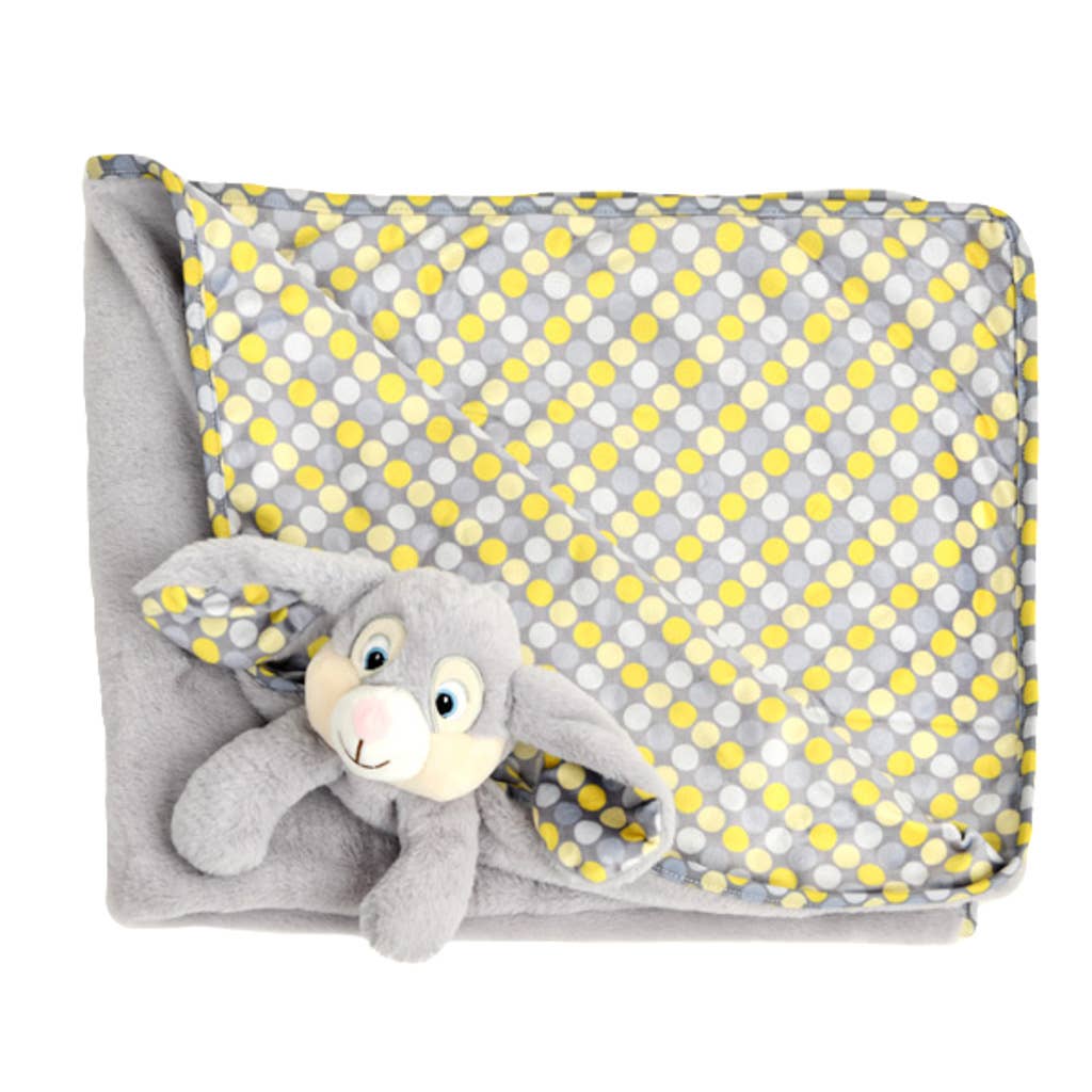 Grey Bunny Blanket - Large