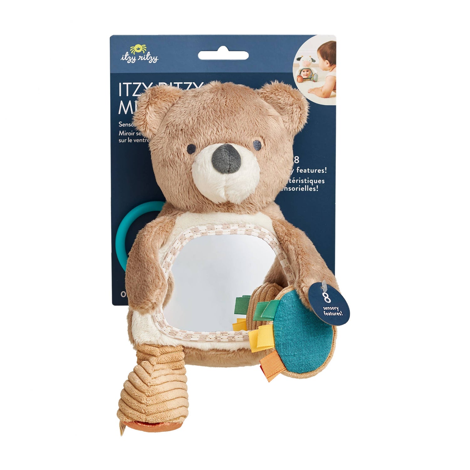 Itzy Bitzy Mirror™ - Theo the Bear