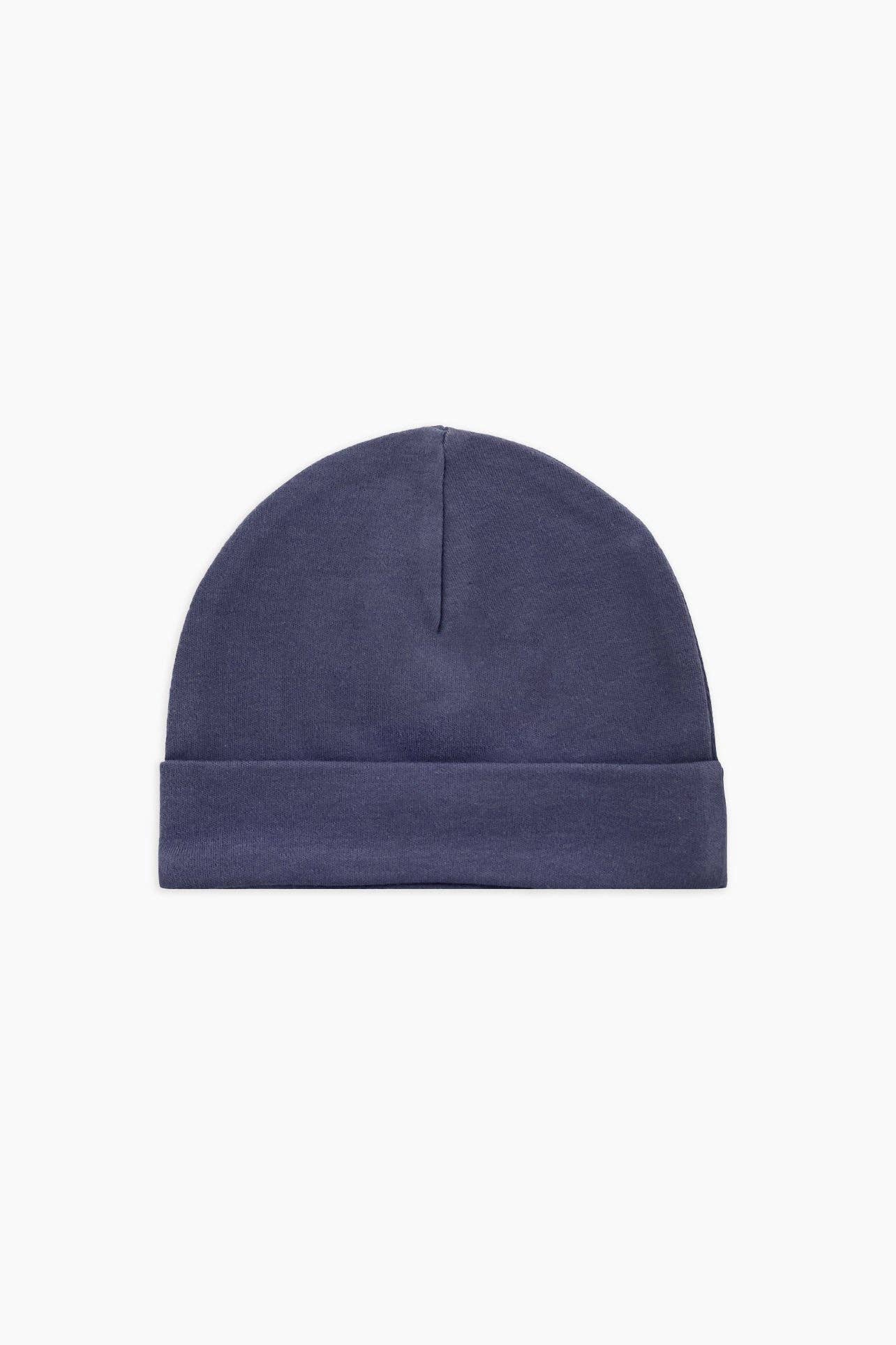 Baby Organic Cotton Beanie - Folkstone Grey