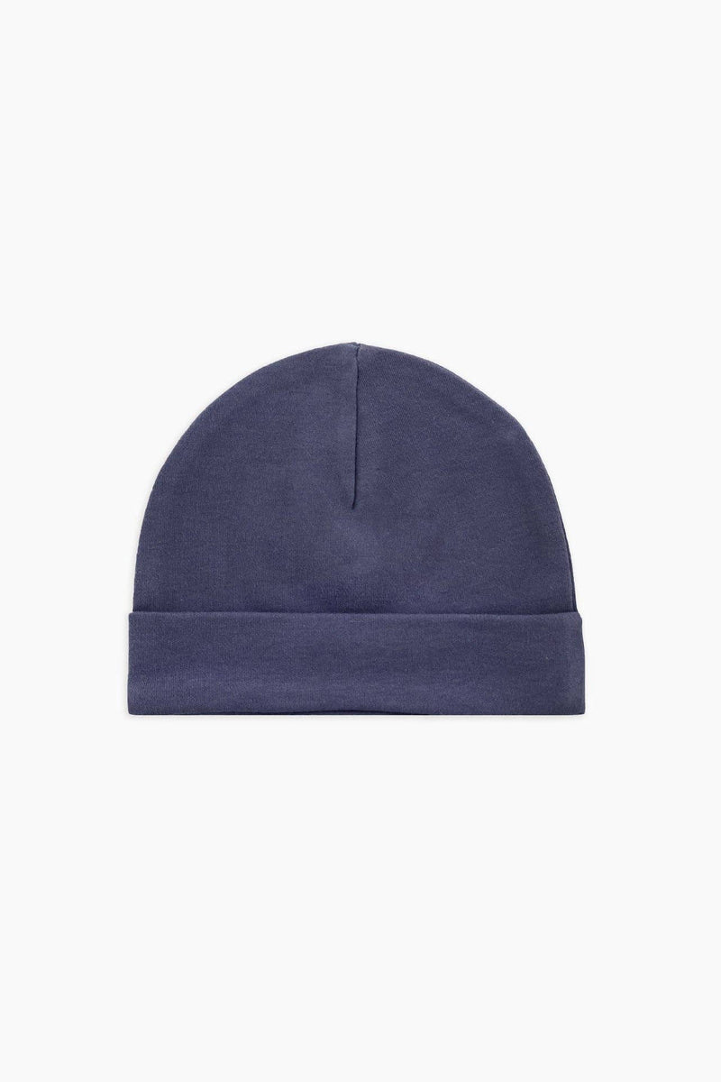 Baby Organic Cotton Beanie - Folkstone Grey