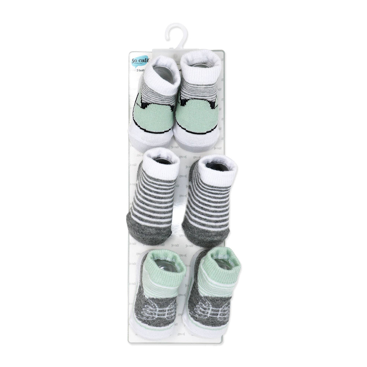 3 Pack Sneaker Socks
