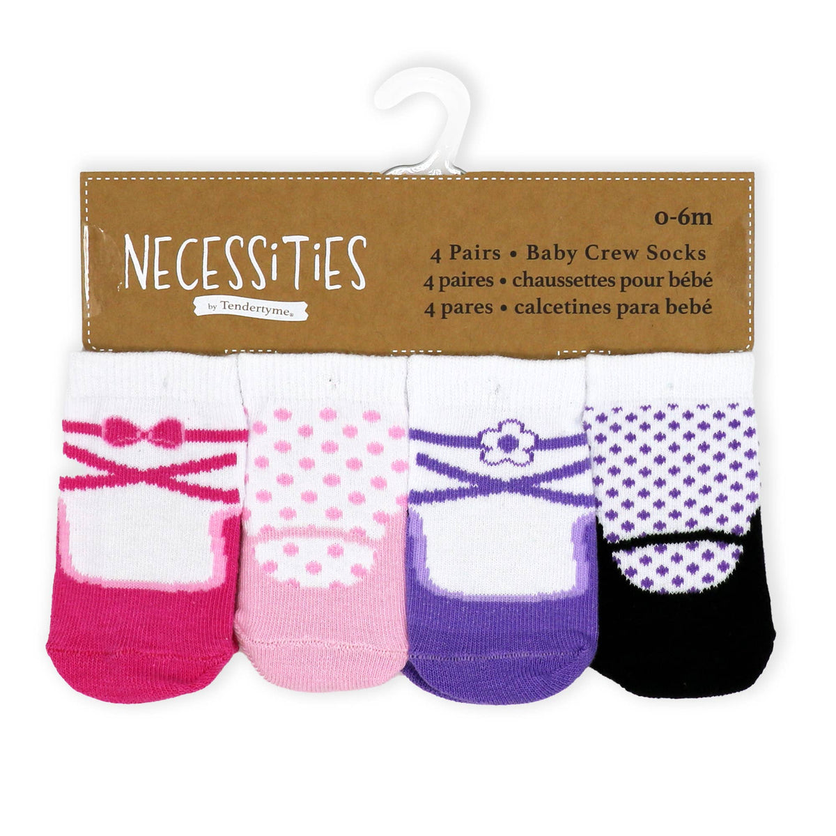 4 Pack Socks: Sneaker/Shoe