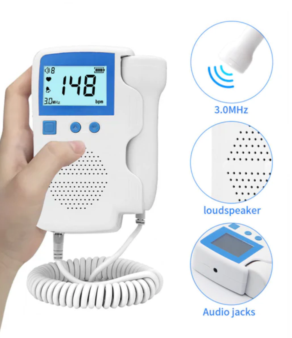 Baby Heartbeat Monitor Fetal Doppler