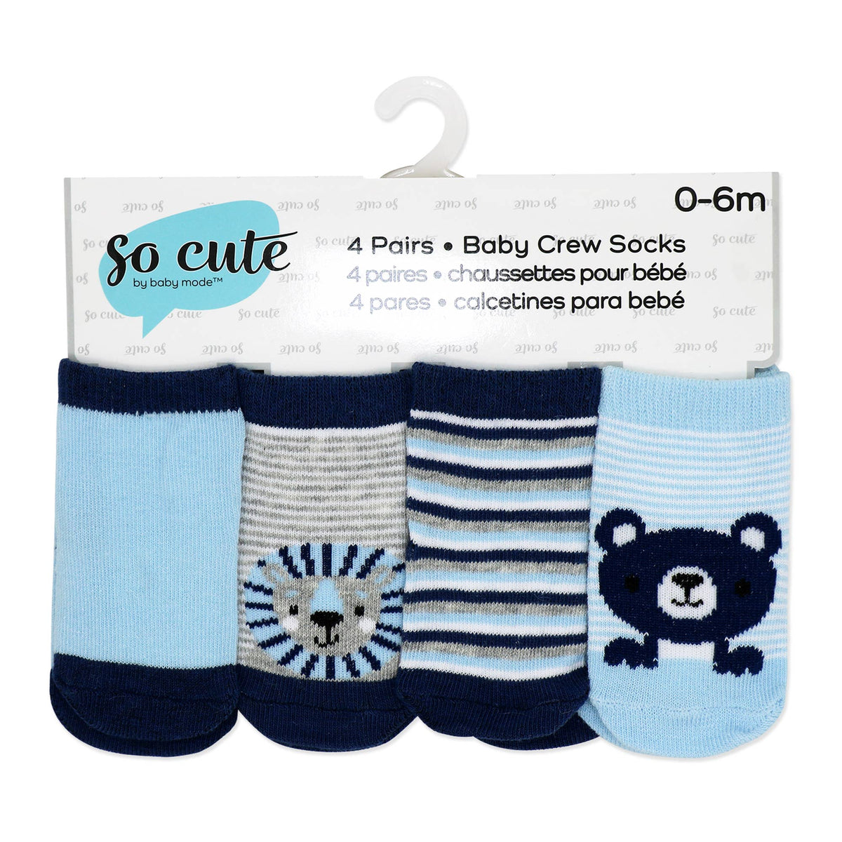 4  Pack Socks