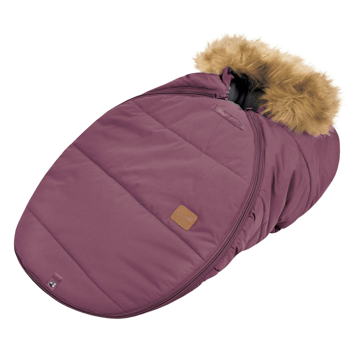 Winter car seat cover - Plum