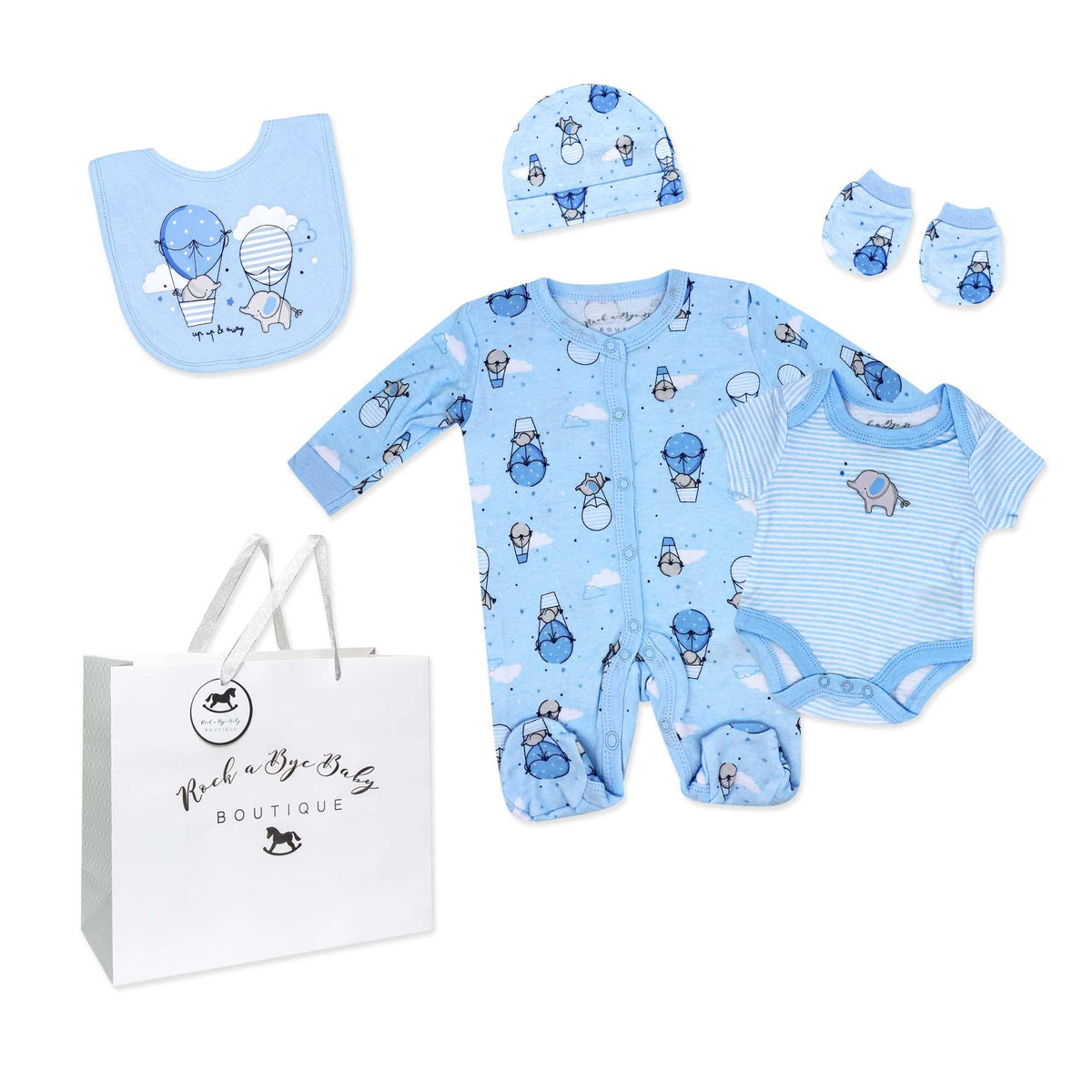 Boys 5 Piece Multipack Set-Up in the Sky