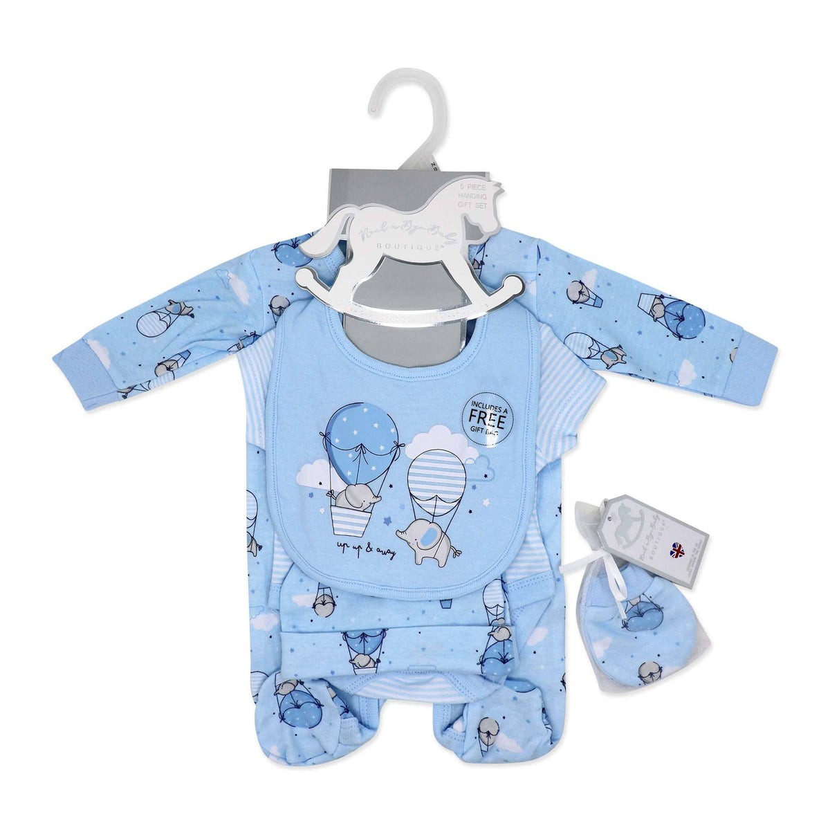 Boys 5 Piece Multipack Set-Up in the Sky