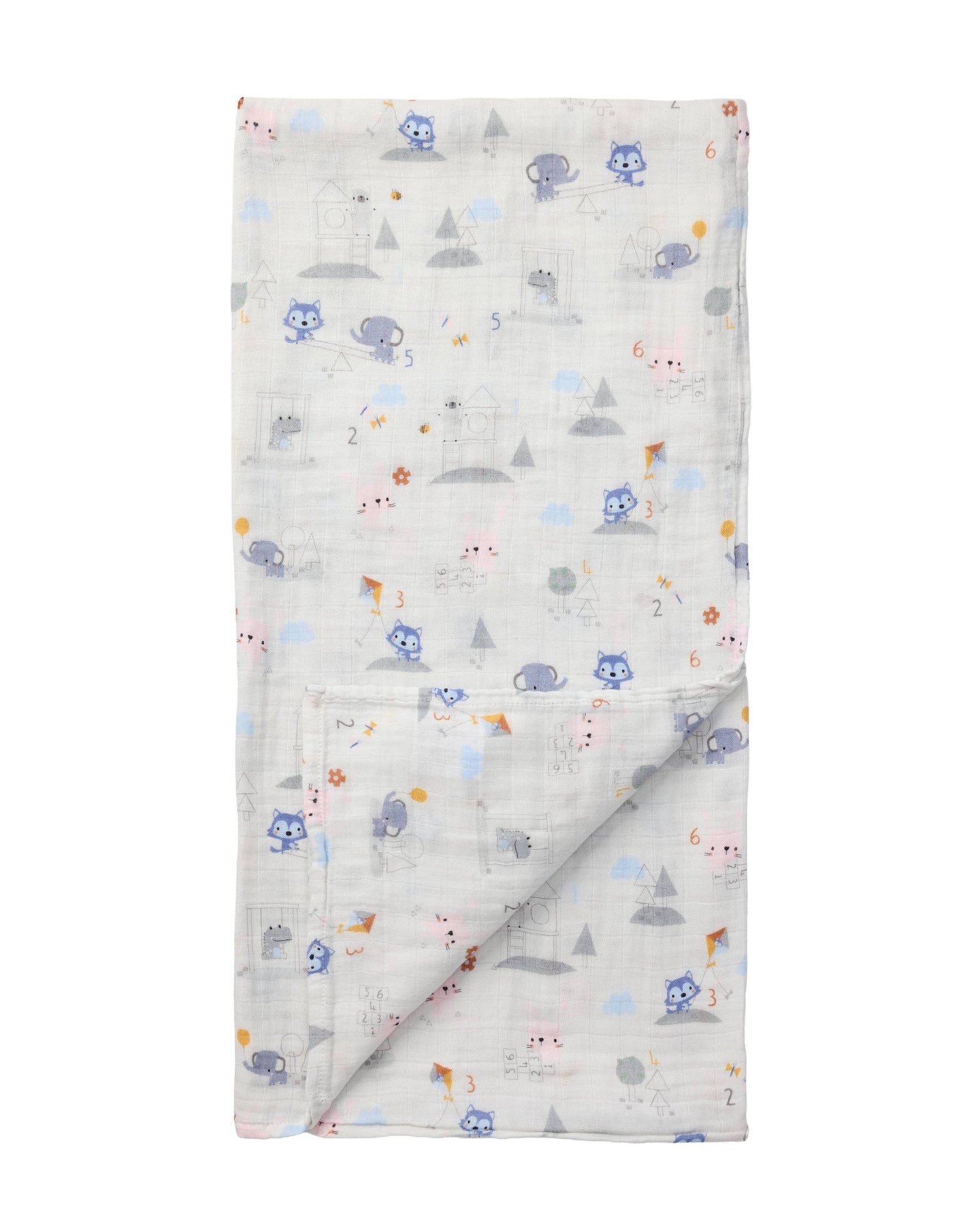 Muslin Swaddle - Mini Mathletes