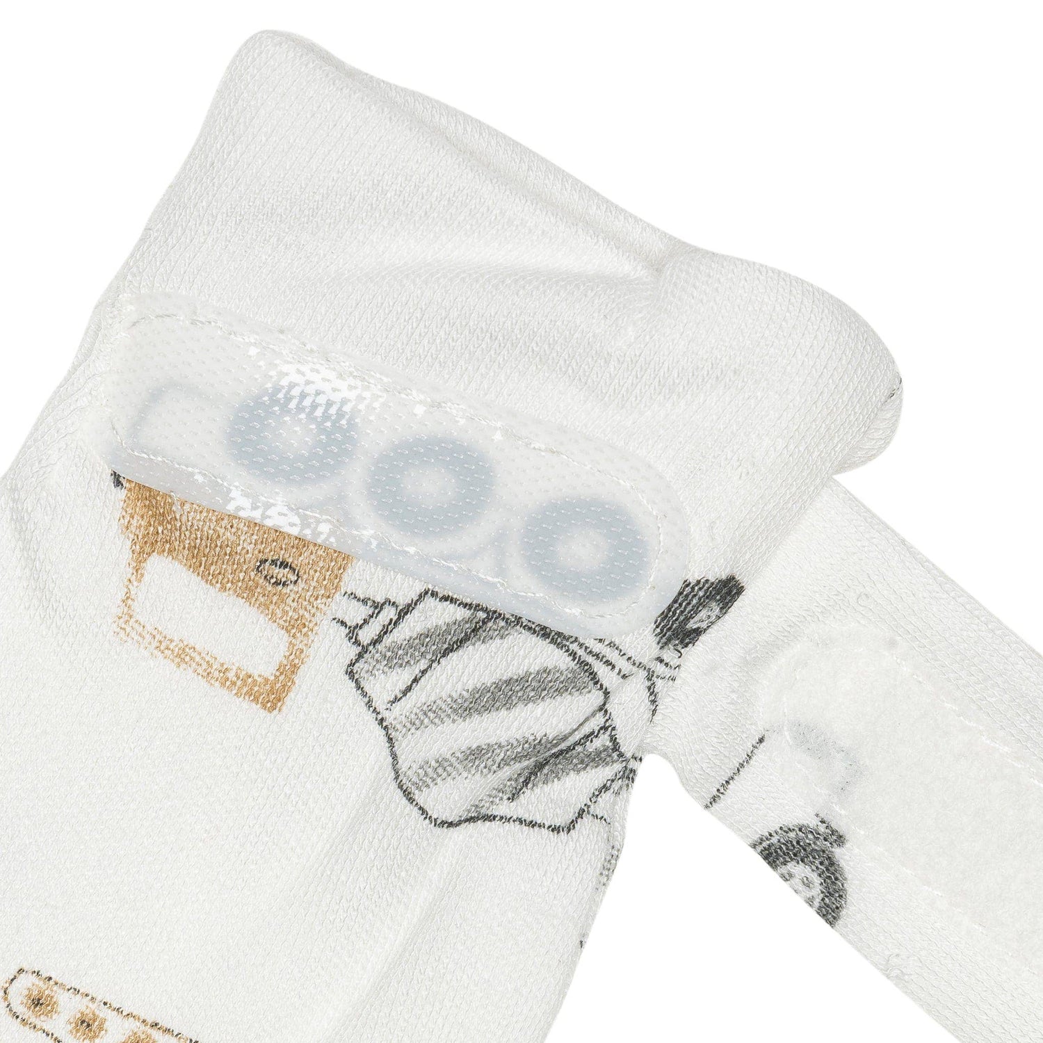 Bamboo scratch mittens - Construction