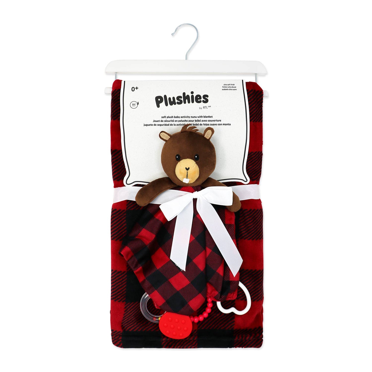 Plush Activity Nunu Toy& Blanket: