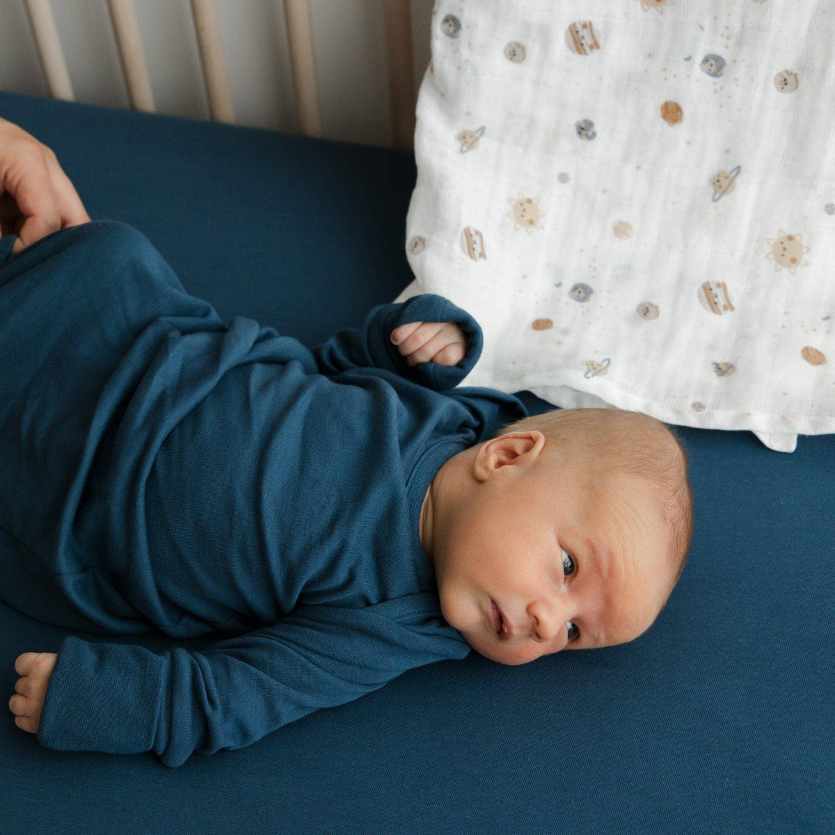 Cotton muslin swaddle - Cosmos